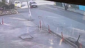 Otomobilin çarpması sonucu kadın yaralandi.