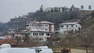Safranbolu'ya sezonun ilk karı düştü