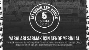 Karabük ve Zonguldak yaraları sarmak için yeşil sahaya çıkıyor