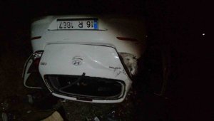 Karabük'te otomobil takla attı: 4 yaralı