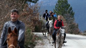 Binicilik tutkunlukları Safranbolu'da buluştu