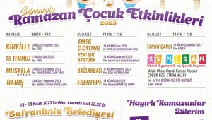 Çocuklar için ramazan eğlenceleri başlıyor
