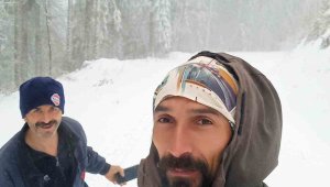 Karabük'ün yüksek kesimlerinde kar kalınlığı 15 santimetreye ulaştı