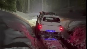 Nisan ortasında kar sürprizi