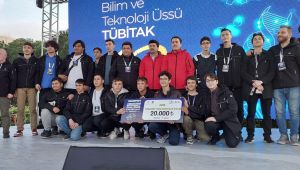 Safrantech aracı TEKNOFEST'te Türkiye 3.'sü oldu