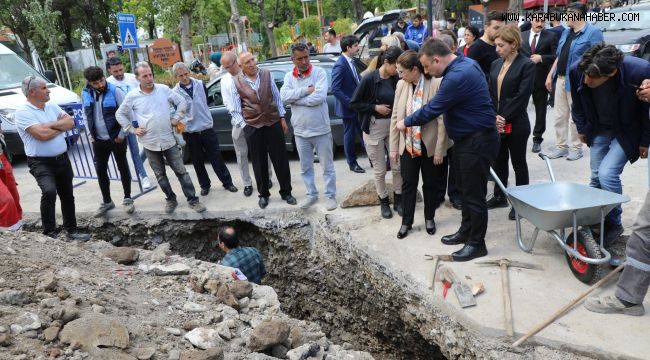 Doğalgaz hattı kazılarında tarihi parçalara rastlandı
