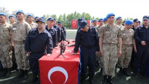 Engelliler asker olmanın heyecanını yaşadı