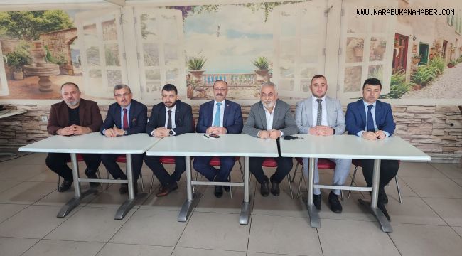 Karabük'teki 7 oda başkanından ortak açıklama