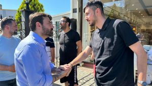 Bayram tatilini fırsat bilen Şahin, soluğu memeleketinde aldı