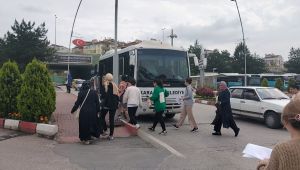 Karabük'te adaylar ikinci oturum için ter dökmeye başladı