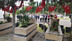 Şehitler için Kuran-ı Kerim okunup dua edildi