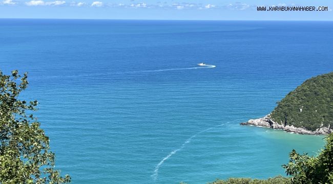 Bartın’da denizde kaybolan genci arama çalışması devam ediyor
