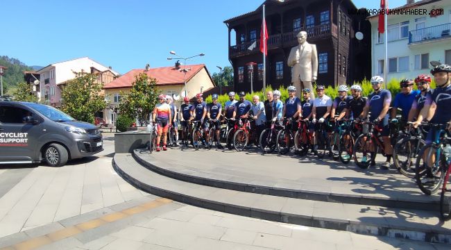 Bisikletlilerin yeni rotası Batı Karadeniz