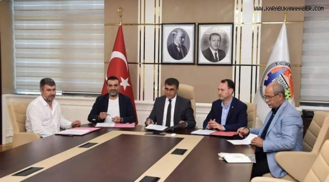 Eskipazar OSB'nin Altyapı Yapım Sözleşmesi İmzalandı.