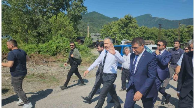 İçişleri Bakanı Yerlikaya Karabük'te