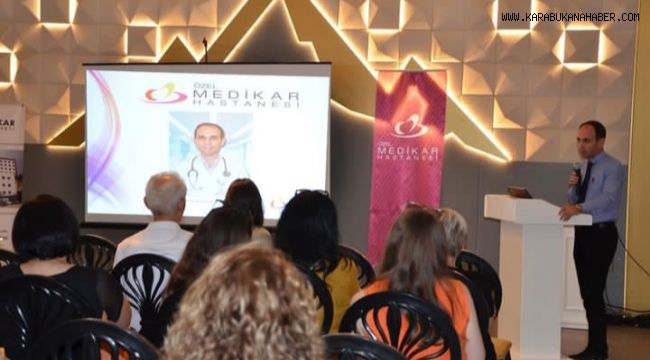 Karabük Özel Medkar Hastanesi 17. Bölge Zonguldak Eczacı Odasına bağlı eczacılarla bir araya geldi