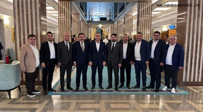MÜSİAD Karabük Şubesinden Ankara çıkartması