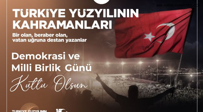 Rektör Prof. Dr. Refik Polat’ın 15 Temmuz Demokrasi ve Milli Birlik Günü Mesajı
