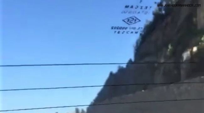 Ters yöne giren sürücü trafiği tehlikeye attı