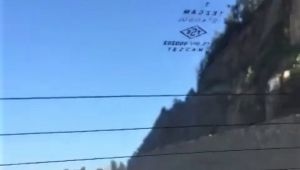 Ters yöne giren sürücü trafiği tehlikeye attı