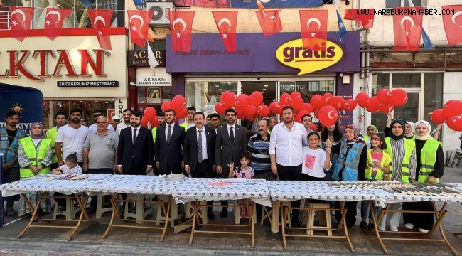 AK Gençlerden 30 Ağustos Zafer Bayramı etkinliği