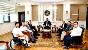 Başkan Ünal, Vali Yavuz'a proje ve hedeflerden bahsetti