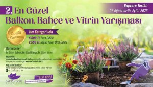 En güzel balkon ve bahçeye ödül verilecek