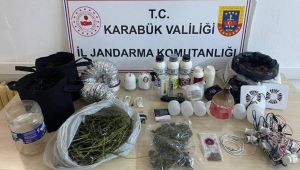 Karabük'te jandarmadan uyuşturucu operasyonu