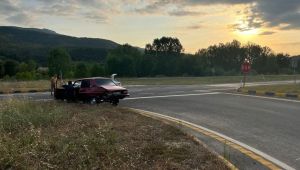 Karabük'te trafik kazası: 1 yaralı
