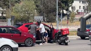 Karabük'te yol verme kavgası