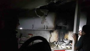 Karabük'te öğrenci evindeki yangın büyümeden söndürüldü
