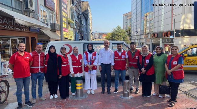 Kızılay' dan aşure ikramı