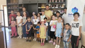 Özel gereksinimli çocukların Safranova keyfi