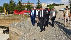 Vali Gürel devlet yatırımlarını inceledi
