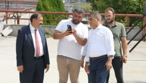 Vali Gürel, millet bahçelerindeki çalışmaları inceledi