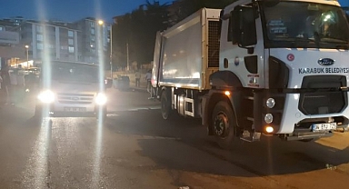 Çöp kamyonunun yaşlı adamı ezdiği o anlar güvenlik kamerasına yansıdı
