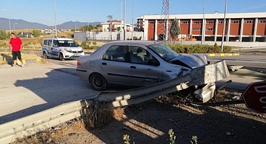 Gözüne gelen güneş ışığı kazaya neden oldu: 1 yaralı