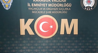 Karabük'te 31 bin 80 makaron ile ruhsatsız silahlar ele geçirildi