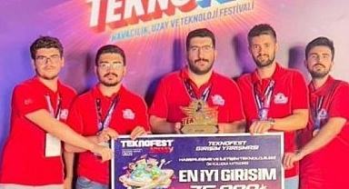 KBÜ PhotonX Takımı TEKNOFEST'te En İyi Girişim Ödülü'nü aldı