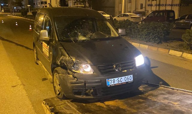 Alkollü sürücünün çarptığı kişi yaralandı