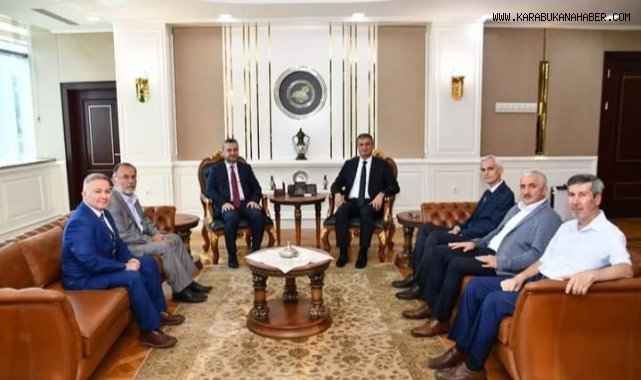 İlim Yayma Cemiyeti Genel Merkez Yönetimi Vali Yavuz'u ziyaret etti