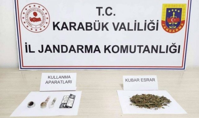 Karabük'te uyuşturucu operasyonu