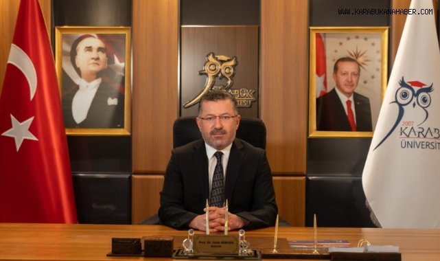 KBÜ Basın Bildirisi-Karabük Üniversitesi Rektörü Prof. Dr. Fatih Kırışık’tan Cumhuriyetimizin 100. Yıl Dönümü Mesajı