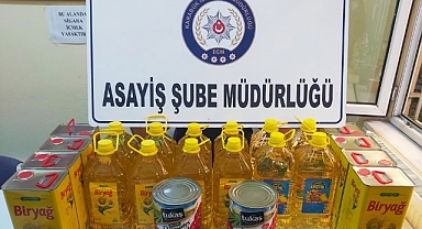 Okulun mutfağından gıda maddeleri çalan şüpheli tutuklandı