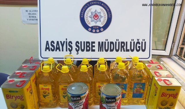 Okulun mutfağından gıda maddeleri çalan şüpheli tutuklandı