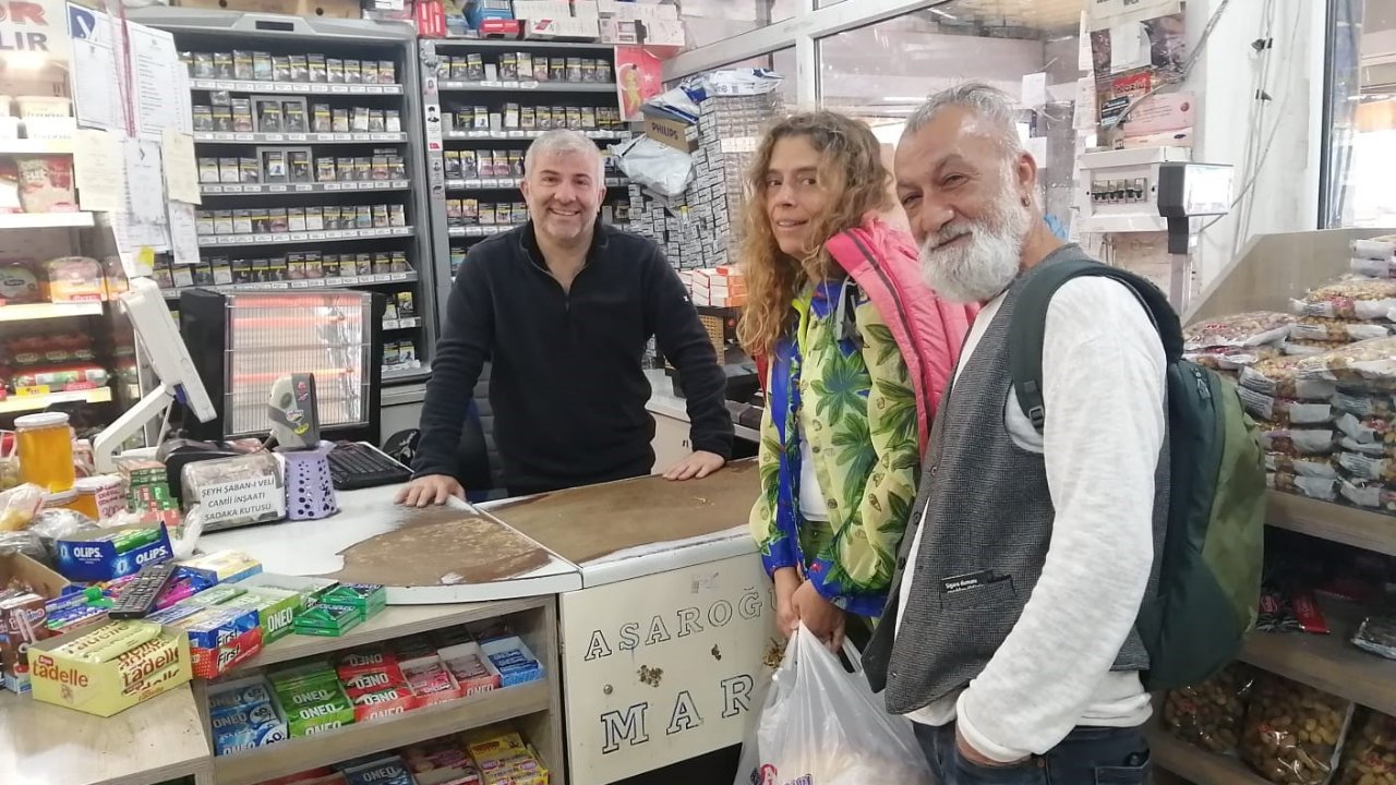 Portekizli eşini Türkiye'ye gezmeye getirdi
