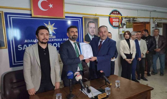 Hüseyin Gündoğdu Safranbolu Belediye Başkanlığı için başvurusunu yaptı