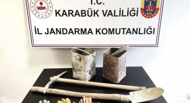 Kaçak kazı yapanlar suçüstü yakalandı