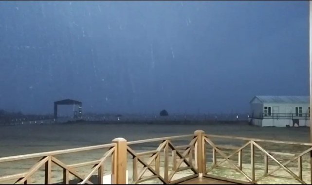 Karabük'ün yüksek kesimlerinde kar yağışı başladı