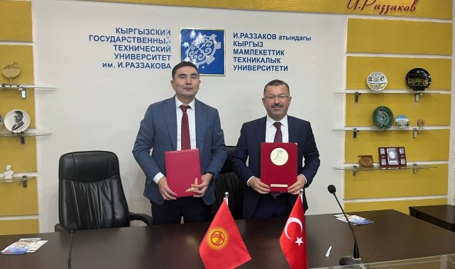 Rektör Kırışık Kırgızistan'da işbirliği ziyaretleri yaptı